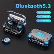M41 TWS Bluetooth 5.3 Wireless Earbuds Stereo Sound Earphones Led Power Display